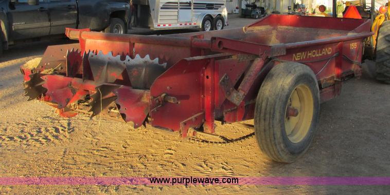 image for item G8945 New Holland 155 manure spreader