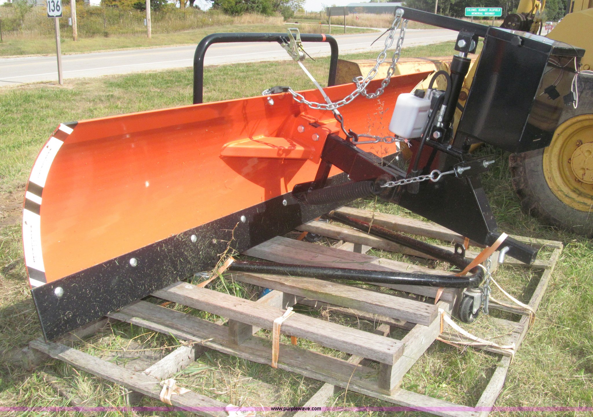 Super Plow hydraulic rear mount snow plow in Tecumseh, NE Item F7151