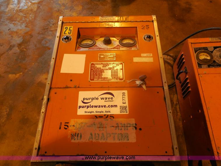image for item E7739 (2) Industrial battery chargers