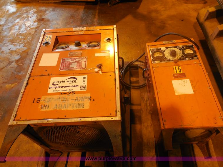 image for item E7739 (2) Industrial battery chargers