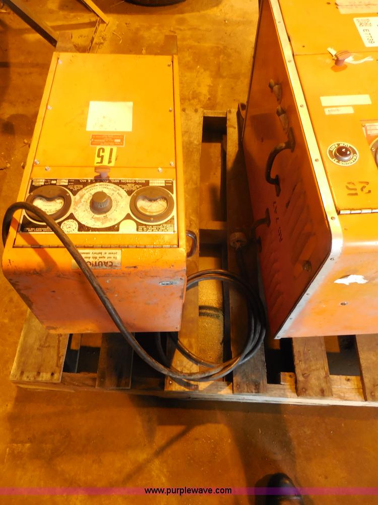 image for item E7739 (2) Industrial battery chargers