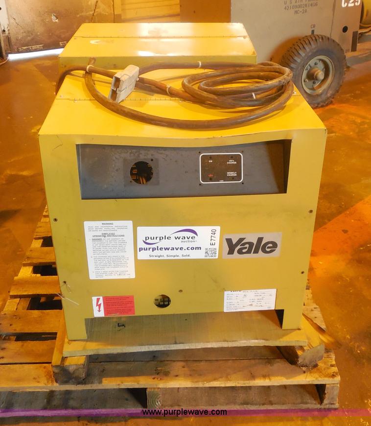 image for item E7740 (2) Yale battery chargers