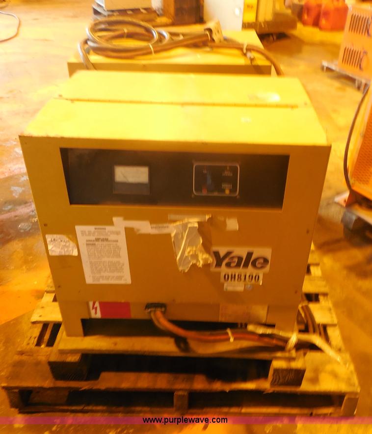 image for item E7740 (2) Yale battery chargers