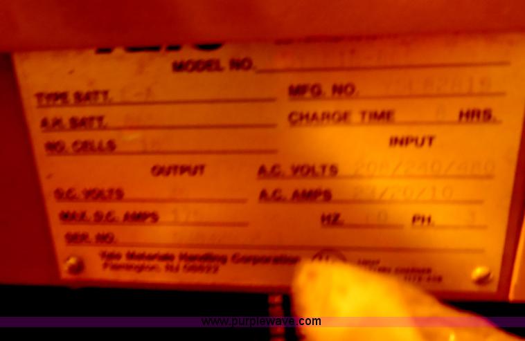 image for item E7740 (2) Yale battery chargers