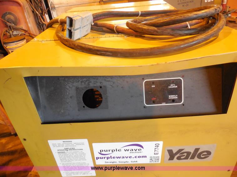 image for item E7740 (2) Yale battery chargers