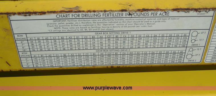 image for item F3247 John Deere 8350 grain drill