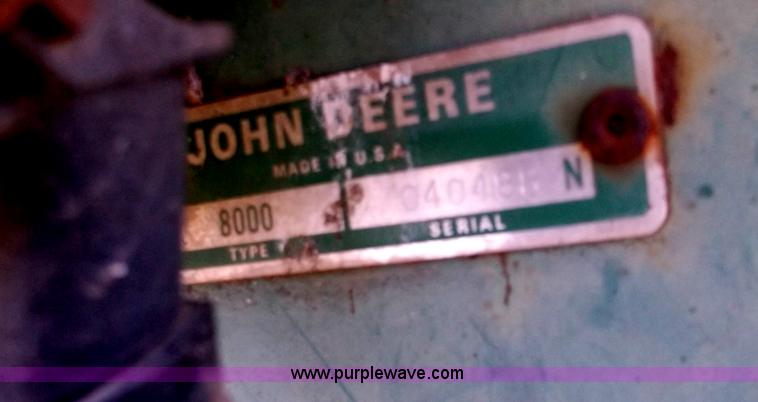 image for item F3247 John Deere 8350 grain drill