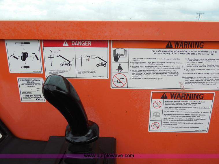 image for item F3250 2003 JLG Gradall G9-43A telehandler