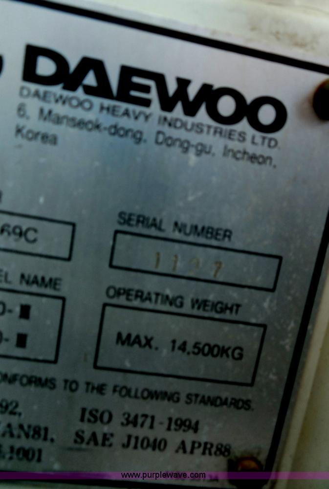 image for item F3251 Daewoo Mega 200III articulated wheel loader