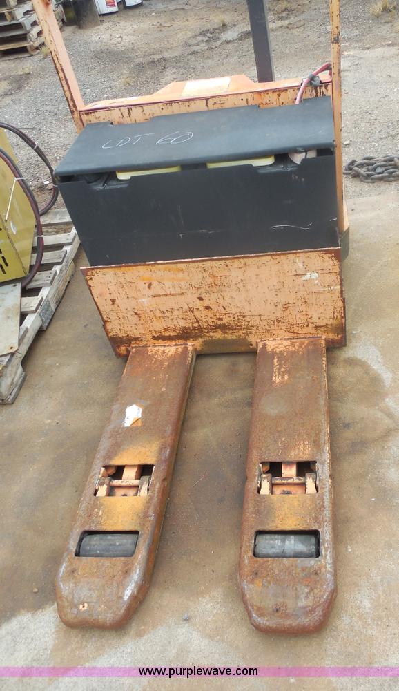 image for item F3253 (2) electric pallet jacks