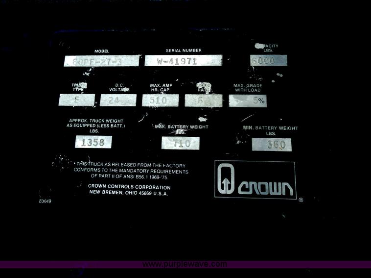 image for item F3253 (2) electric pallet jacks