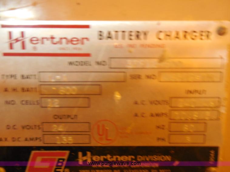 image for item F3254 (3) Hertner battery chargers