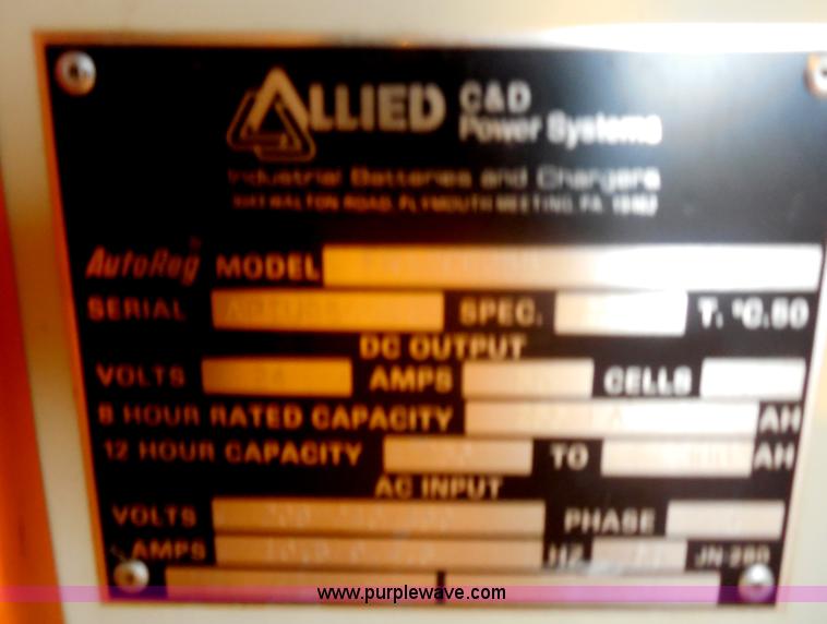 image for item F3257 C&D Batteries Pro 5 FR12CE255 battery charger