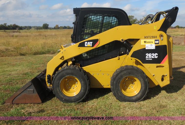 image for item F6729 2009 Caterpillar 262C skid steer
