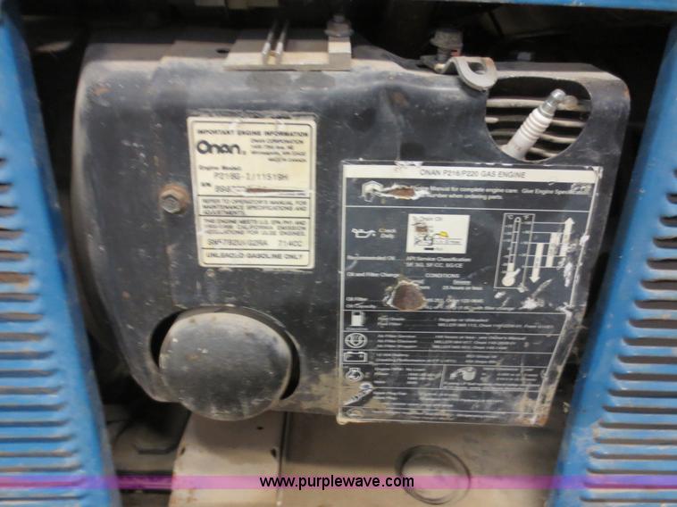 image for item F8021 Miller Bobcat 225 welder/generator