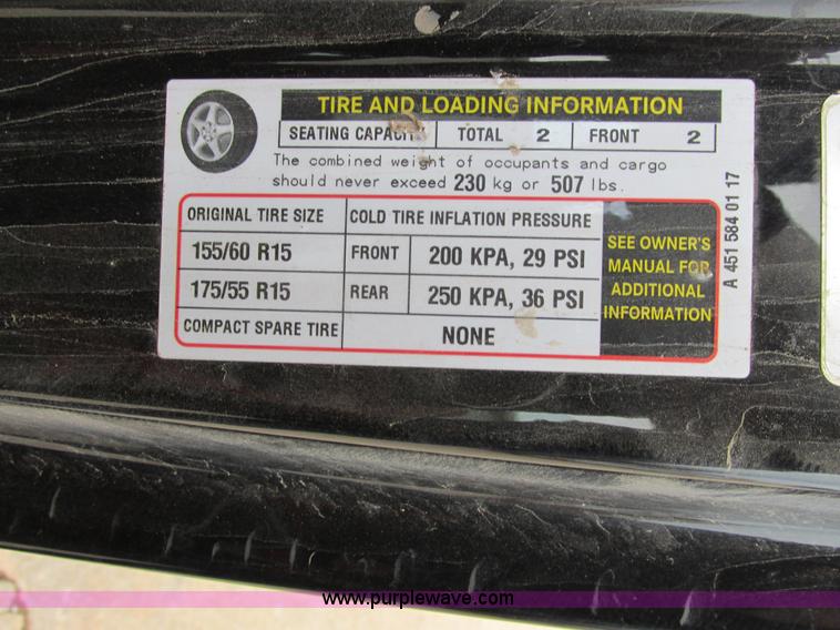 image for item I4968 2008 Smart Fortwo Pure