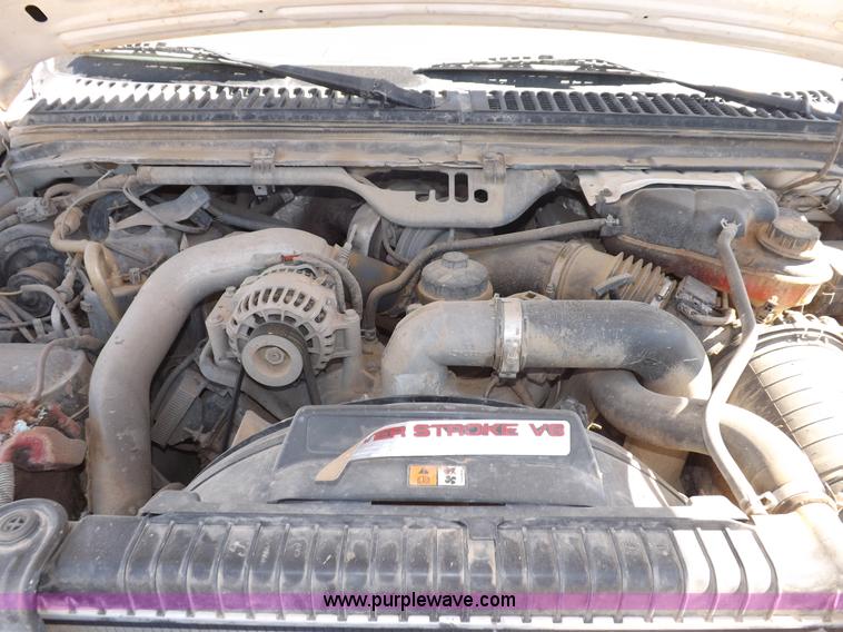 image for item I8414 2005 Ford F350 Super Duty XL flatbed truck