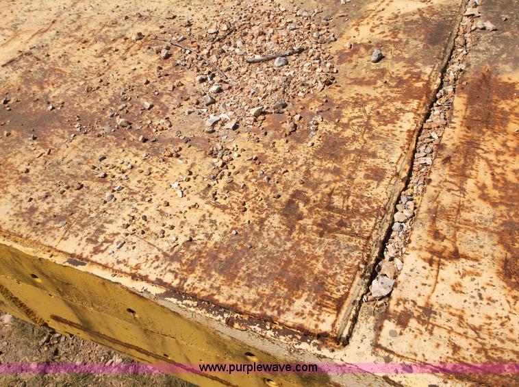 image for item M9274 2000 Shop built lowboy trailer