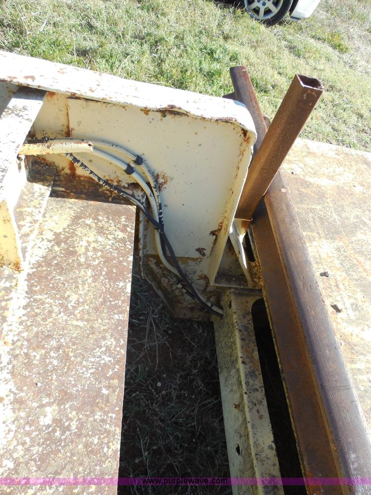 image for item M9274 2000 Shop built lowboy trailer