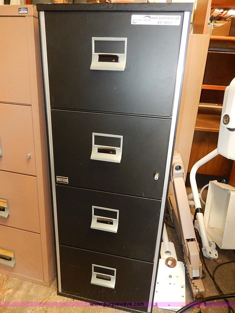 image for item AP9893 Fireproof four drawer file cabinet