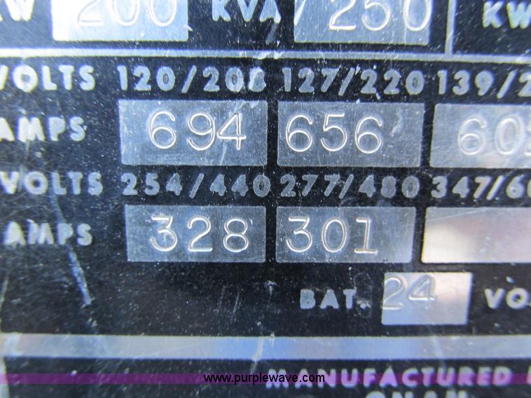 image for item AR9141 Onan DP-3500 generator set