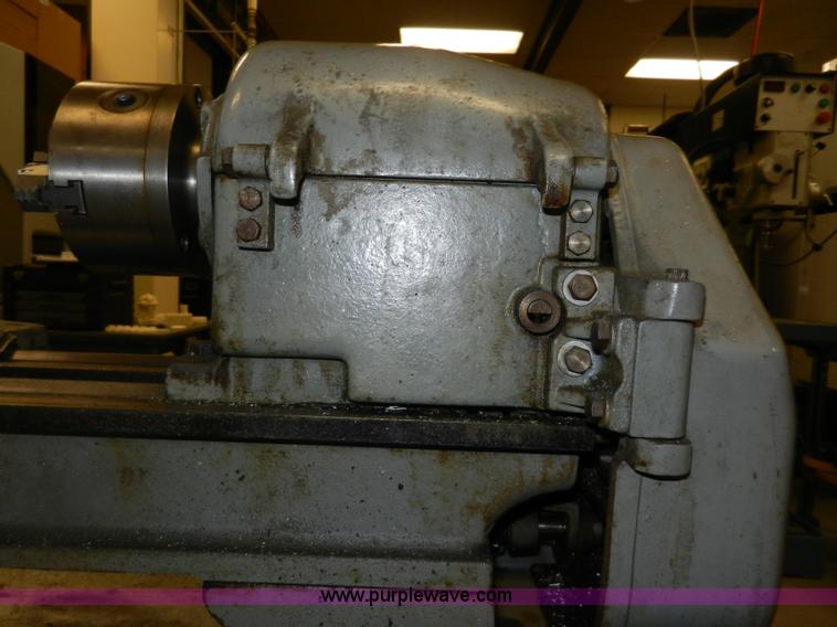 image for item AT9259 Logan 825 manual lathe with cabinet