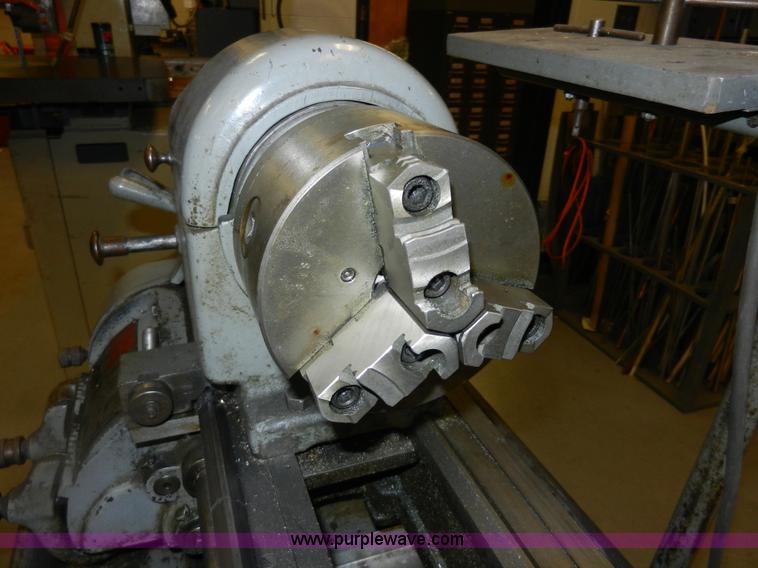 image for item AT9259 Logan 825 manual lathe with cabinet