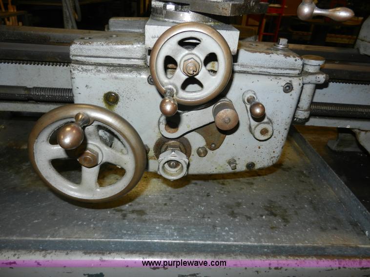 image for item AT9259 Logan 825 manual lathe with cabinet