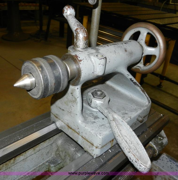 image for item AT9259 Logan 825 manual lathe with cabinet