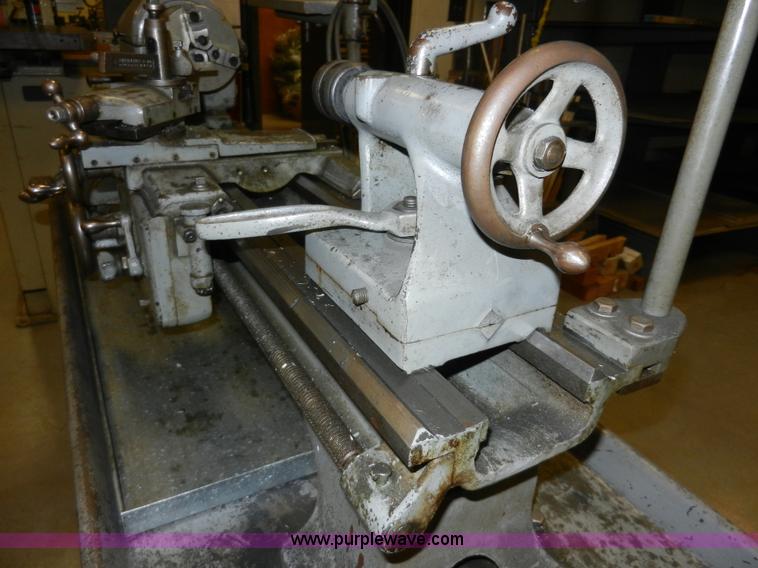 image for item AT9259 Logan 825 manual lathe with cabinet