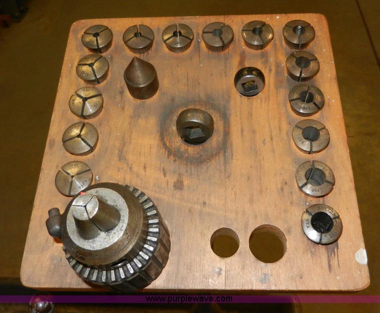 image for item AT9259 Logan 825 manual lathe with cabinet