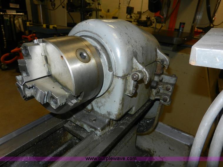 image for item AT9259 Logan 825 manual lathe with cabinet