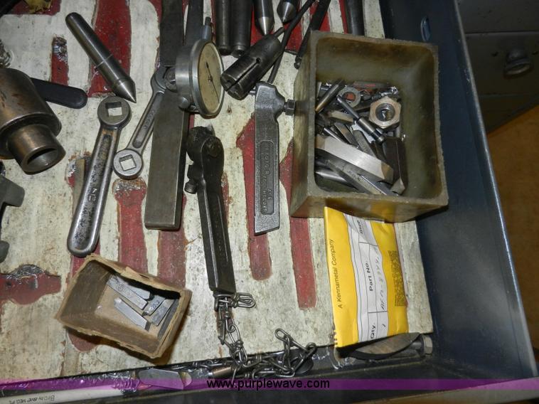 image for item AT9259 Logan 825 manual lathe with cabinet