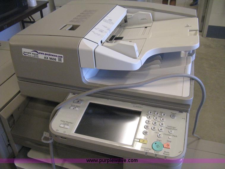 image for item AX9608 Canon IRC5051 copier