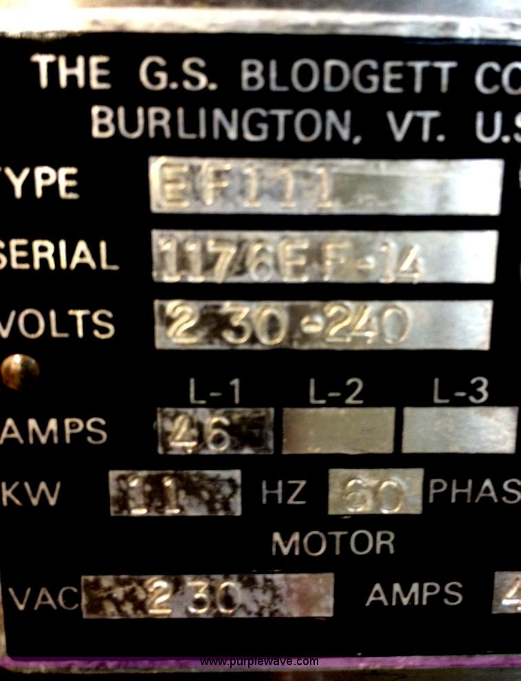 image for item C1626 Blodgett commercial convection oven