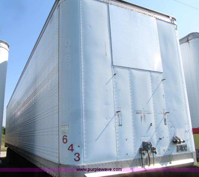 image for item E4558 1988 Dorsey tandem axle dry van trailer