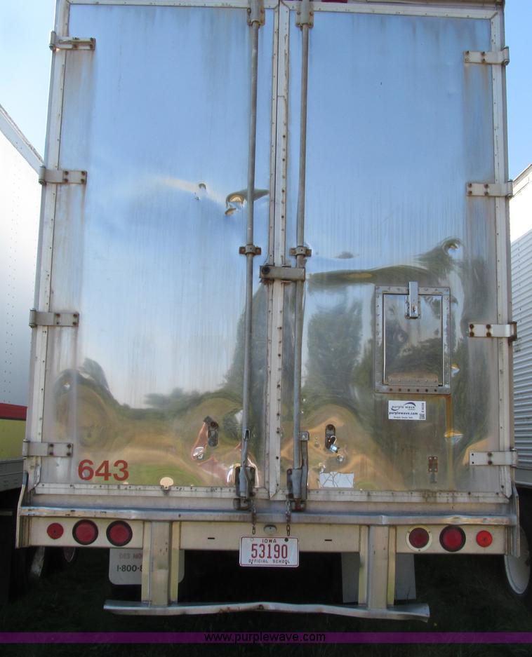 image for item E4558 1988 Dorsey tandem axle dry van trailer