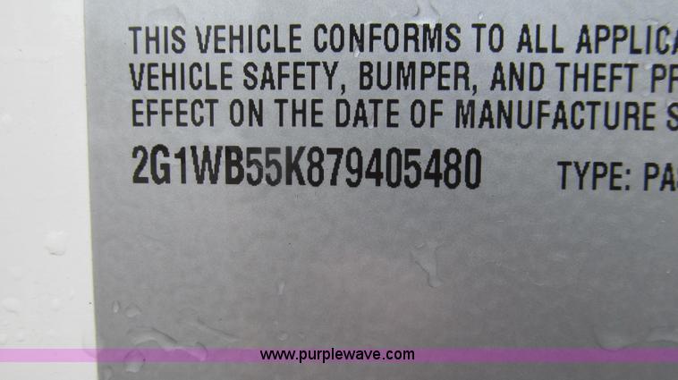 image for item G2172 2007 Chevrolet Impala LS