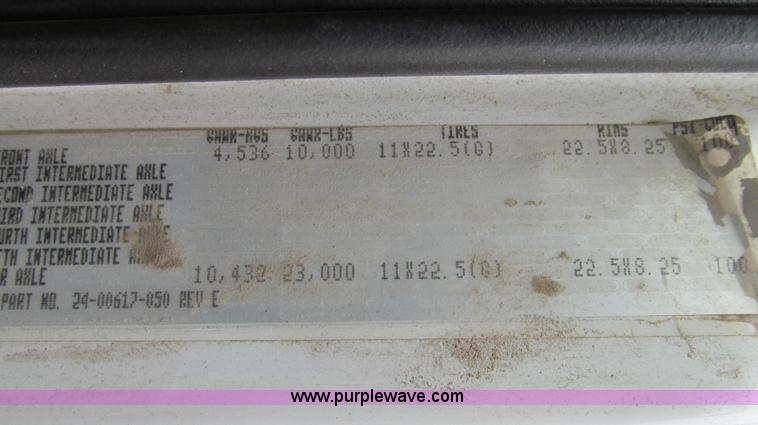 image for item G2173 2003 Freightliner FL70 truck with Schwarze M6000 sweeper