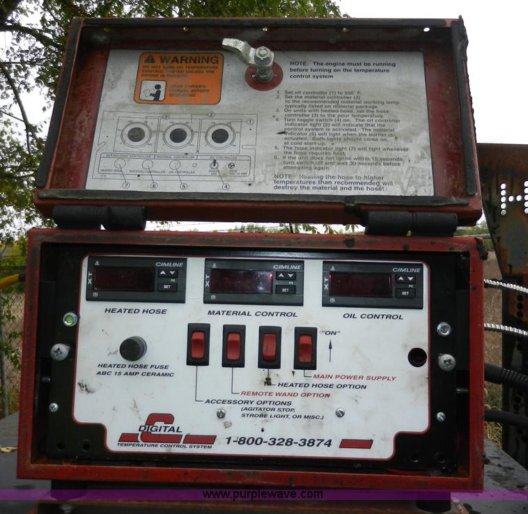 image for item H9573 1999 Cimline 105DMA tar melter/applicator