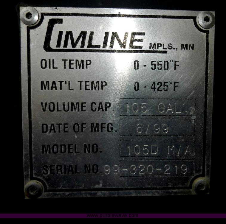 image for item H9573 1999 Cimline 105DMA tar melter/applicator