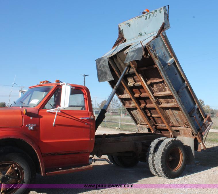image for item I4697 1968 Chevrolet C60 dump truck