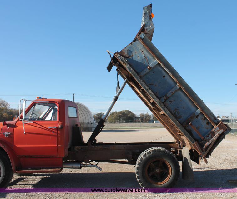 image for item I4697 1968 Chevrolet C60 dump truck