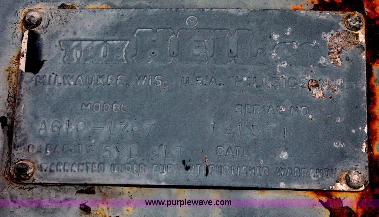 image for item I4697 1968 Chevrolet C60 dump truck