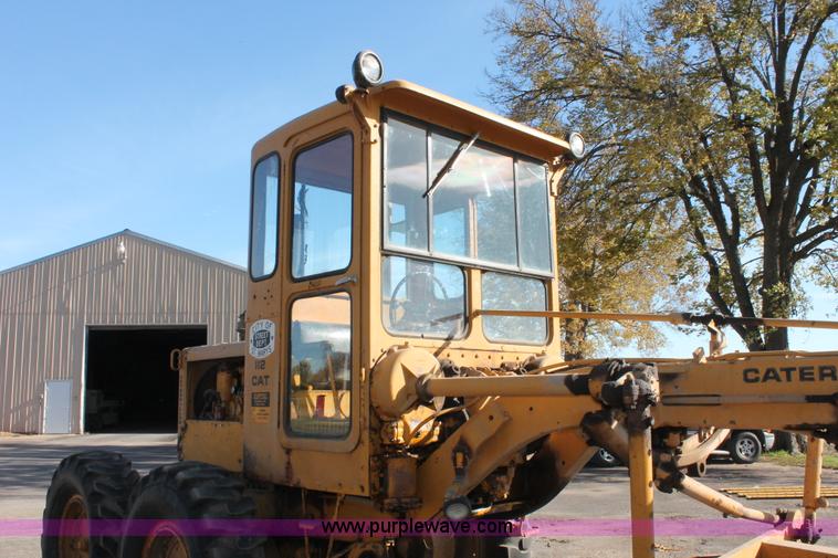 image for item I4698 Caterpillar 112 rigid frame motor grader