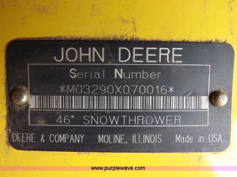 image for item I8321 John Deere F725 lawn mower