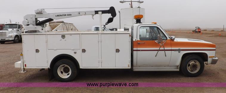 image for item I8323 1983 Chevrolet Silverado 30 service truck