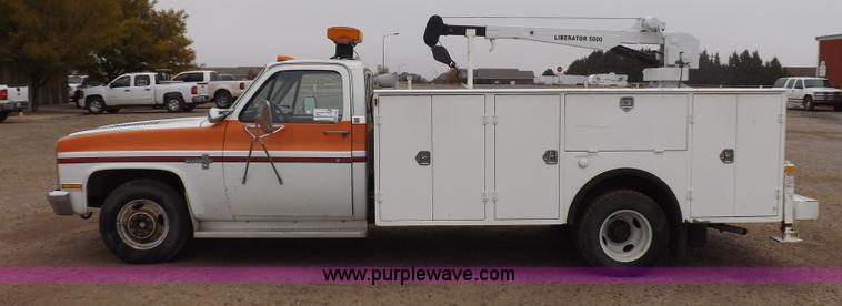 image for item I8323 1983 Chevrolet Silverado 30 service truck