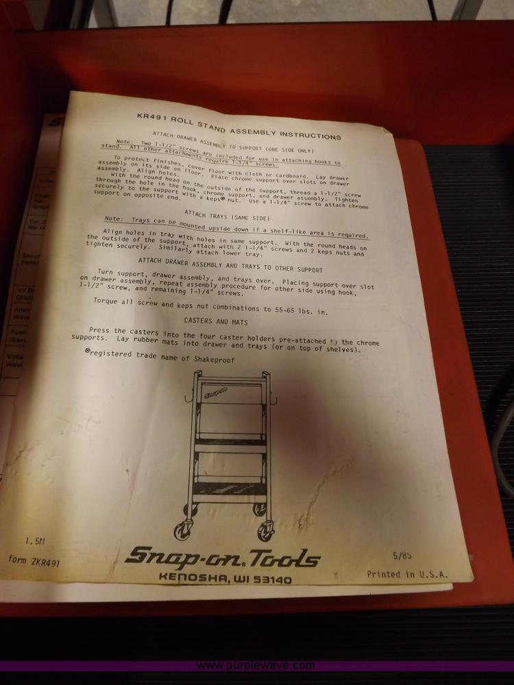 image for item I8342 Snap-On digital oscilloscope