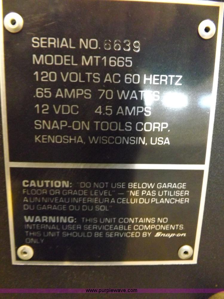 image for item I8342 Snap-On digital oscilloscope